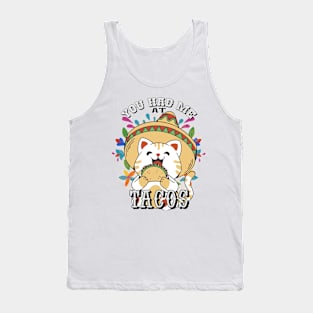 You Had Me at Tacos Tank Top